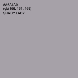 #A6A1A9 - Shady Lady Color Image